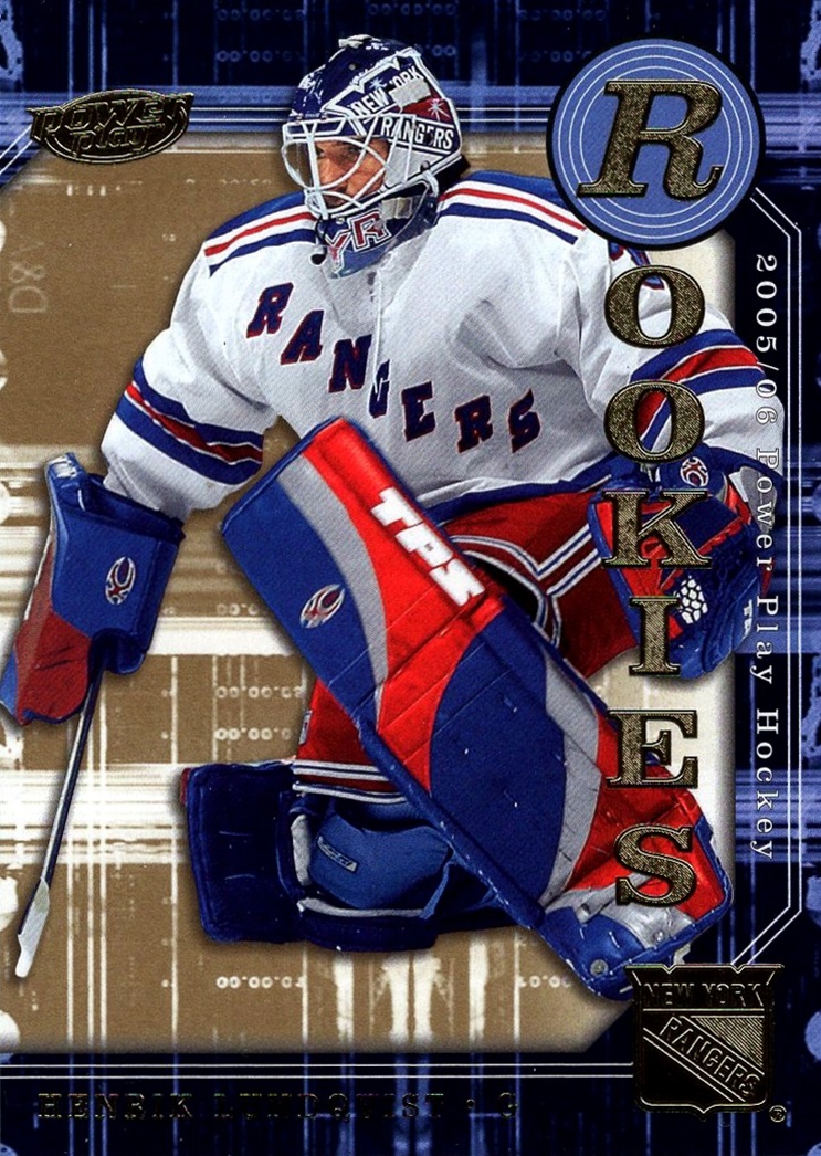 Henrik Lundqvist Hockey Card (New York Rangers) 2007 Upper Deck #377 Rookie  Season