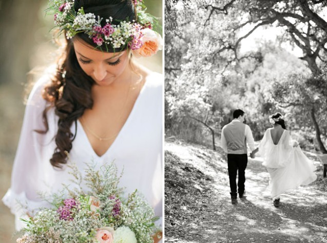 Una boda de estilo bohemio Una boda de estilo bohemio
