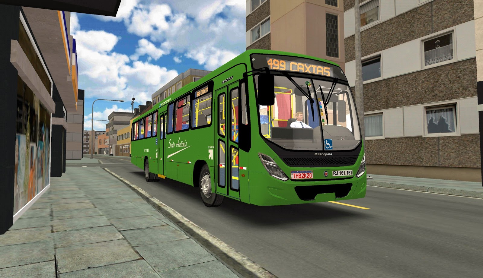 Proton Bus Simulator - Marcopolo New Torino 2014 MB OF-1519