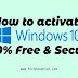 How To Activate Windows 10 (100% Free & Secure)