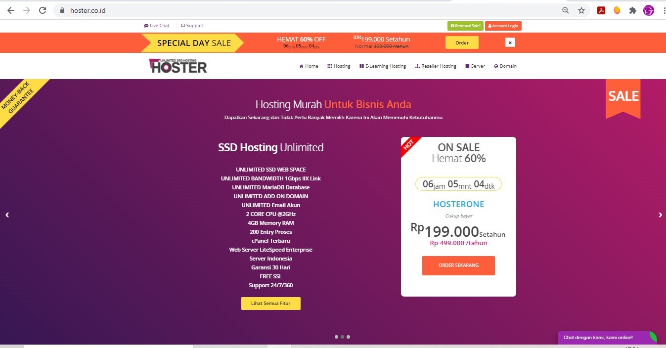 Review Hoster.co.id; Hosting Terbaik Unlimited Harga Terjangkau Ivhaa