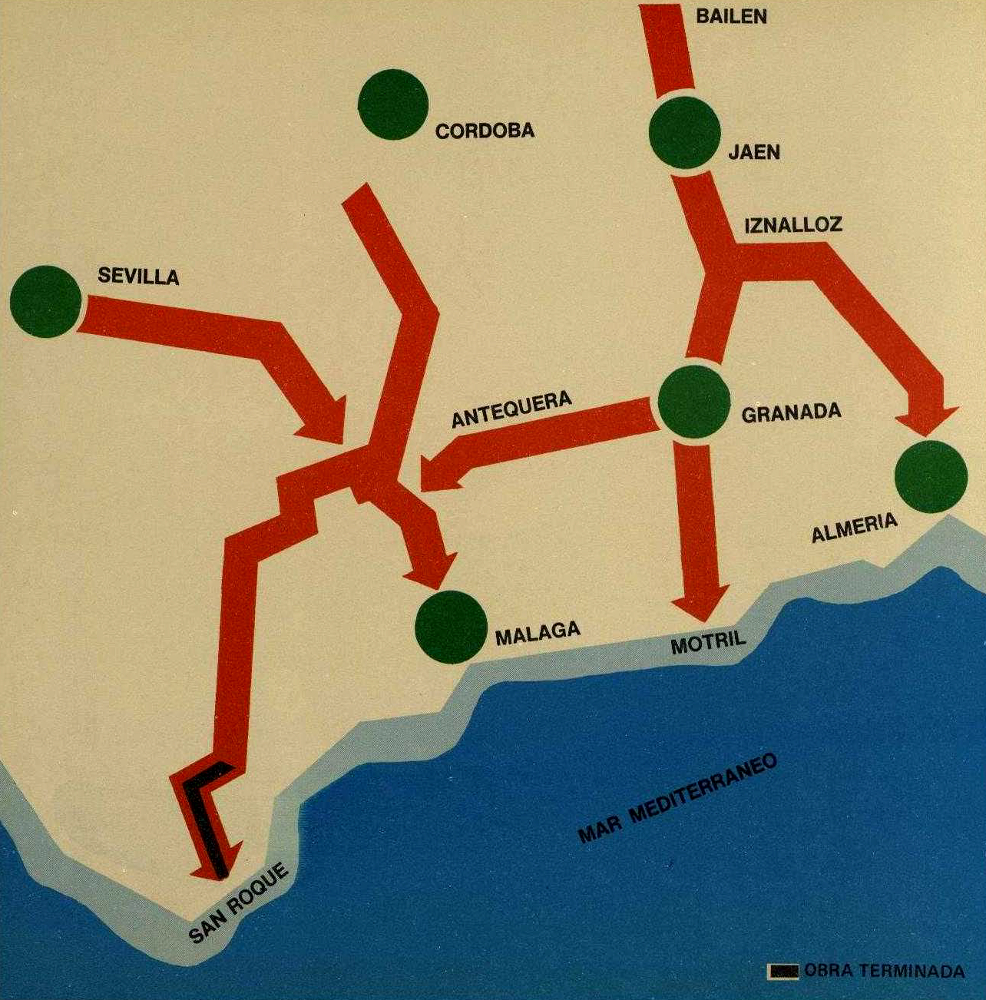 Carreteras en el tiempo La carretera de Salinas a Las Pedrizas y los