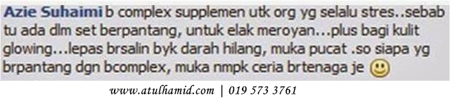 Vitamin B Complex Cara Mengatasi Tekanan Perasaan