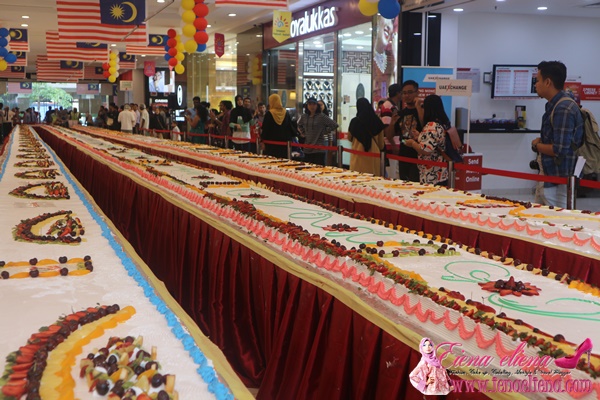 Longest Fresh Fruit Cake In Malaysia