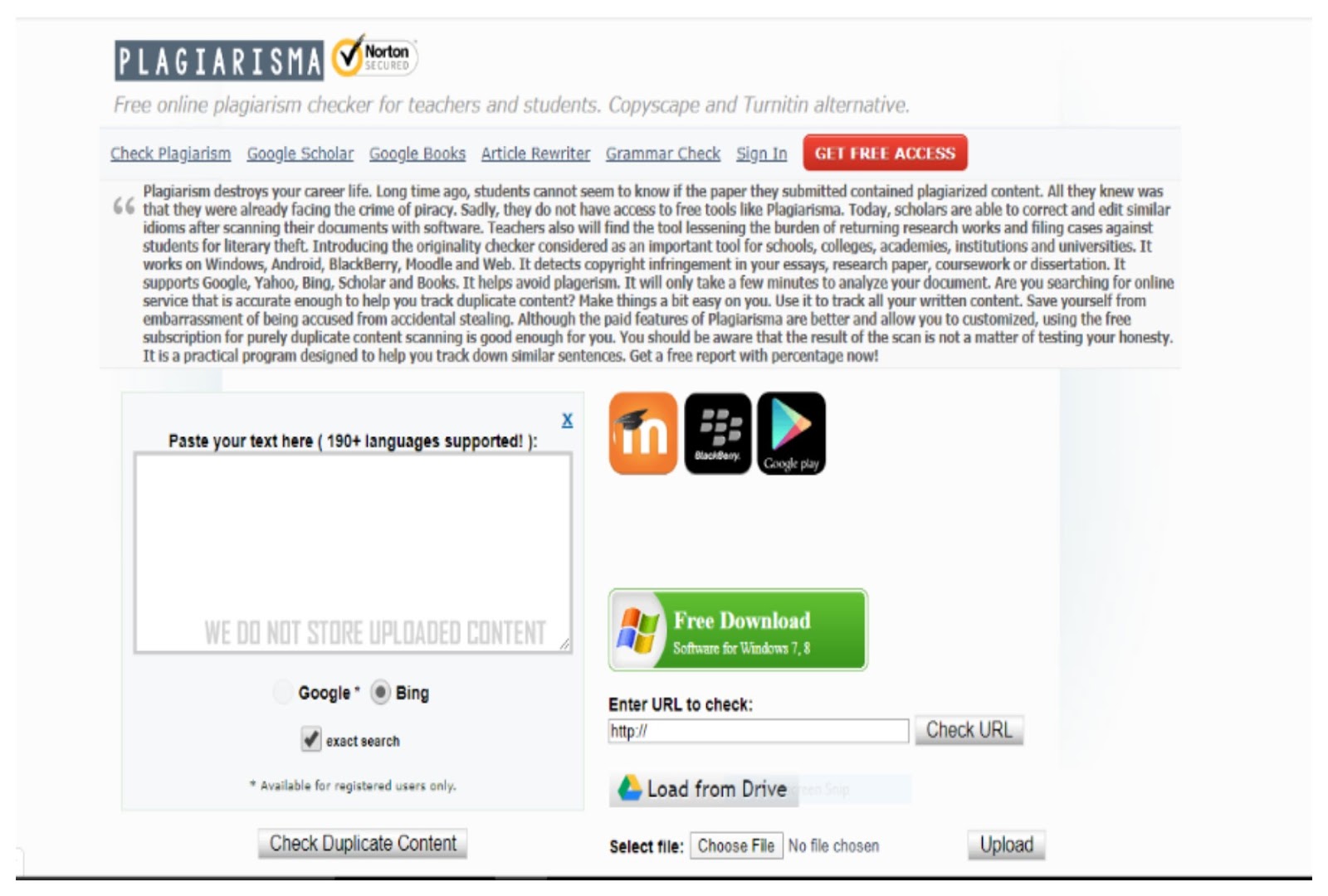 plagiarism checker free online pdf