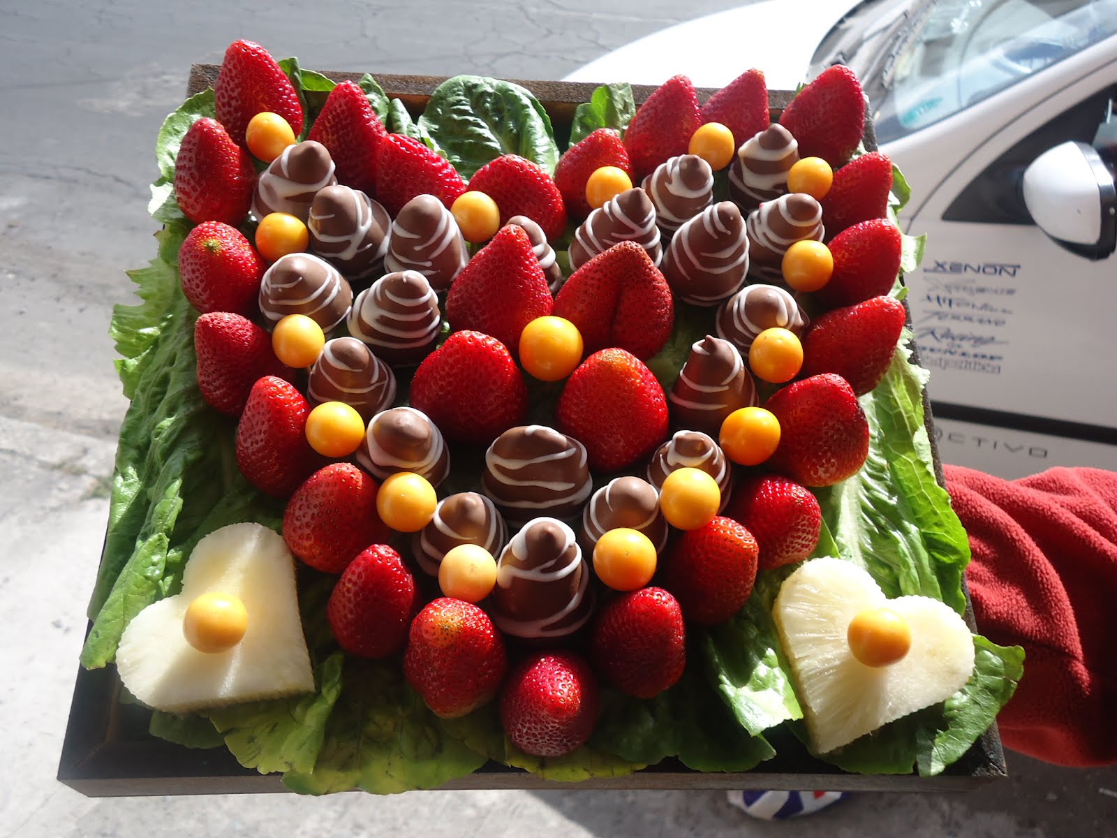 DULCE TENTACIÓN: ARREGLOS FRUTALES