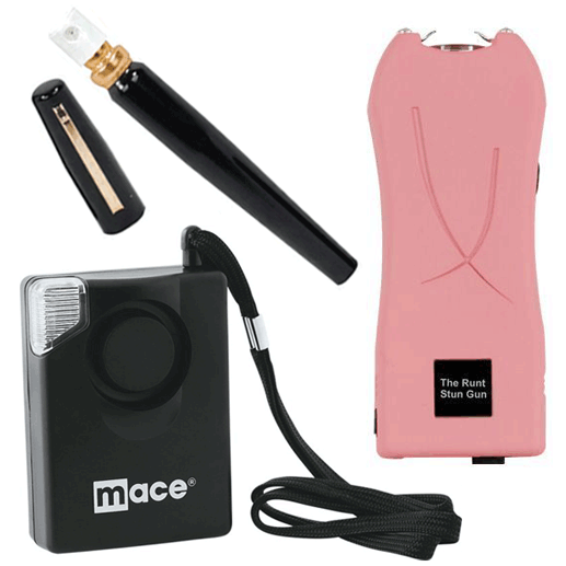 Pepper Spray Mace Tasers Stun Guns Personal Alarms Batons