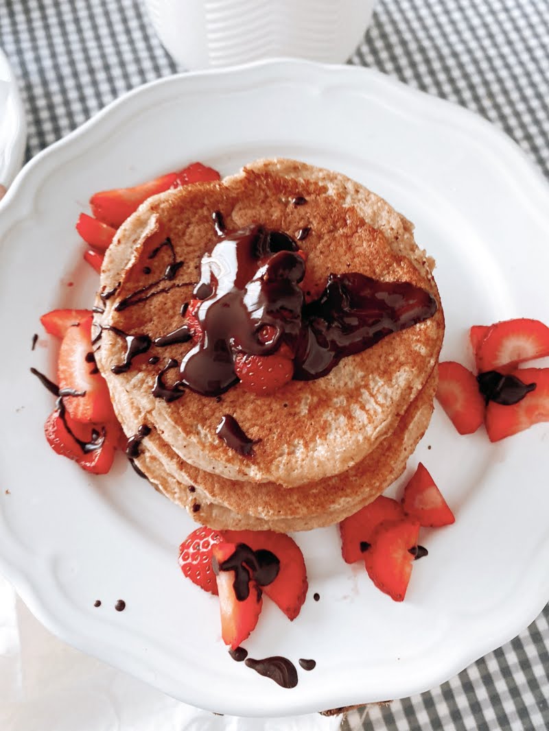 RECETA Tortitas de avena y plátano sin azúcar Boho Deco Chic