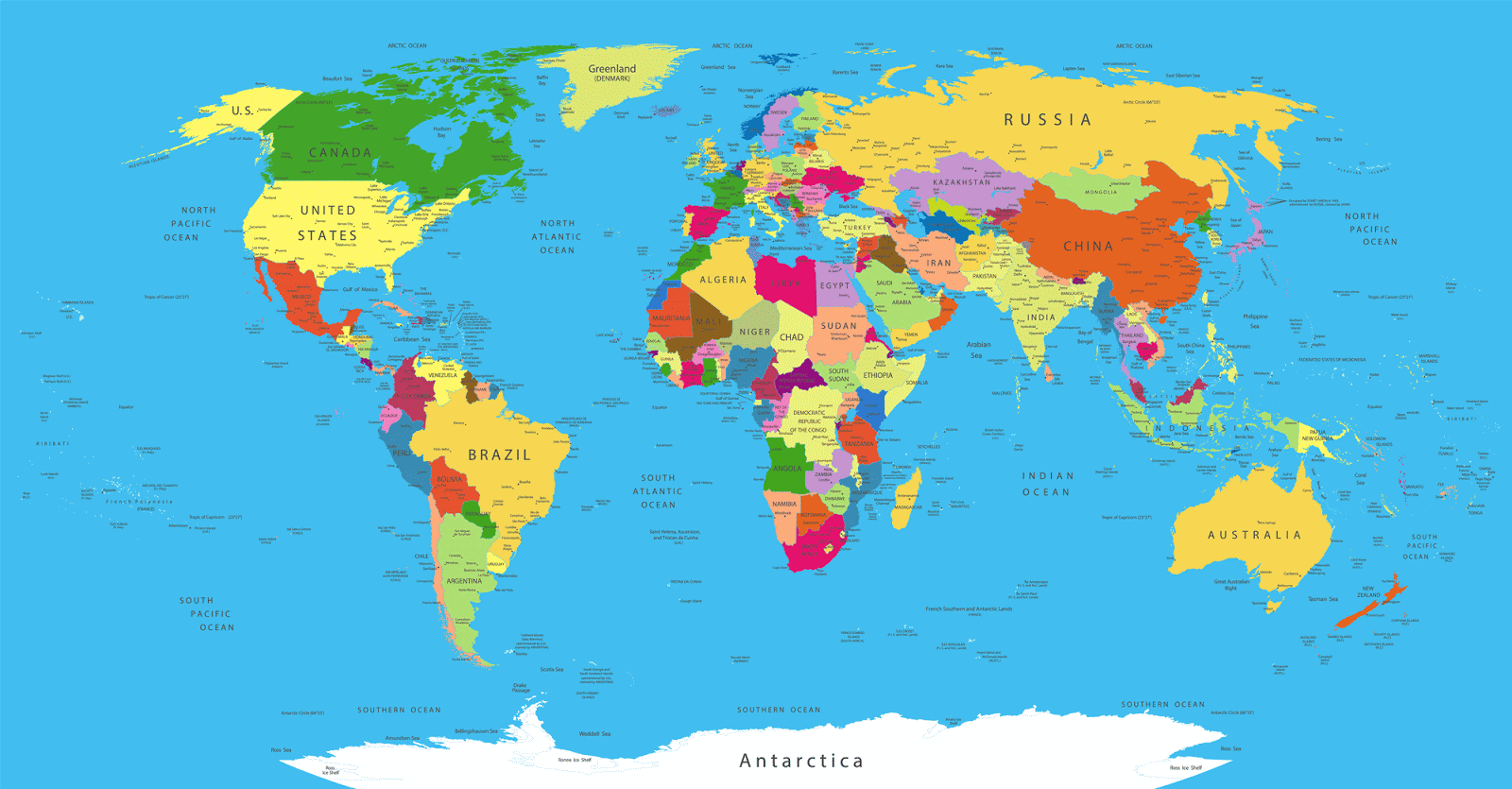 Geografía y rutas de aventuras con mapas
