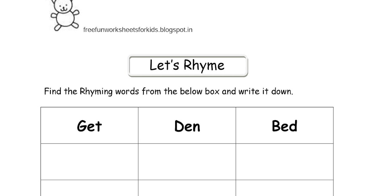 free-fun-worksheets-for-kids-free-printable-fun-english-worksheets-for-class-kg-rhyming-words