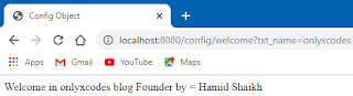 JSP implicit config object