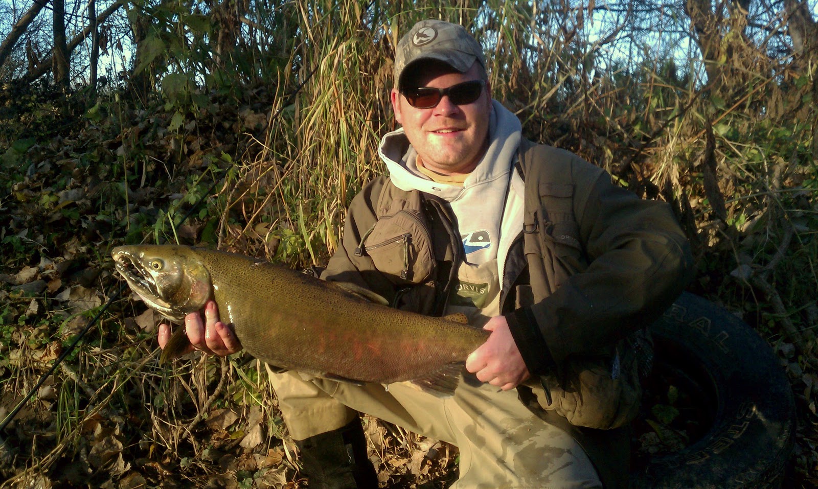 Illinois Wisconsin Fishing pike river steelhead and cohos