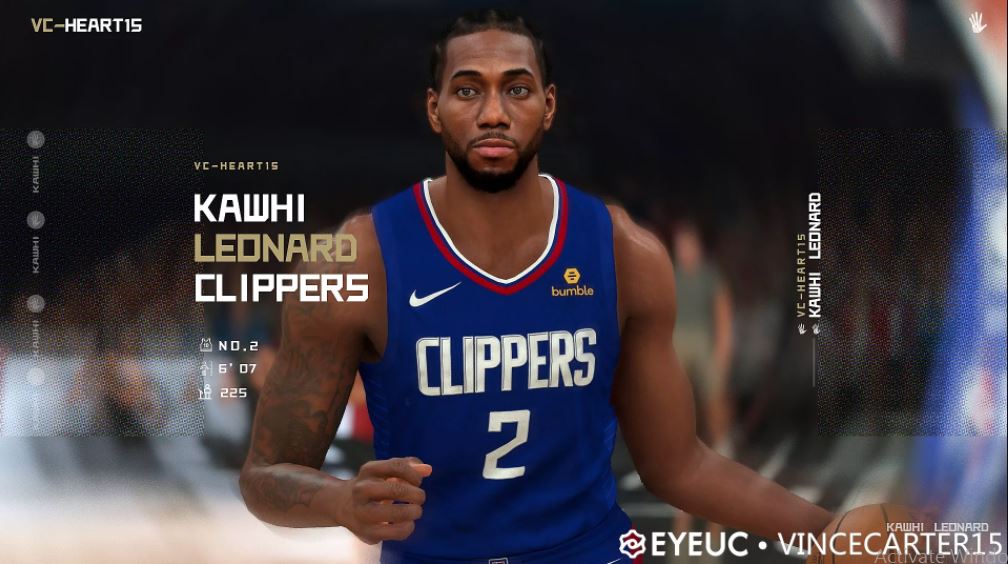 NBA 2K21 Kawhi Leonard Cyberface and Body Update (Playoffs