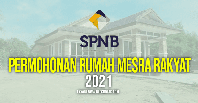 Rakyat permohonan rumah 2021 mesra RUMAH MESRA