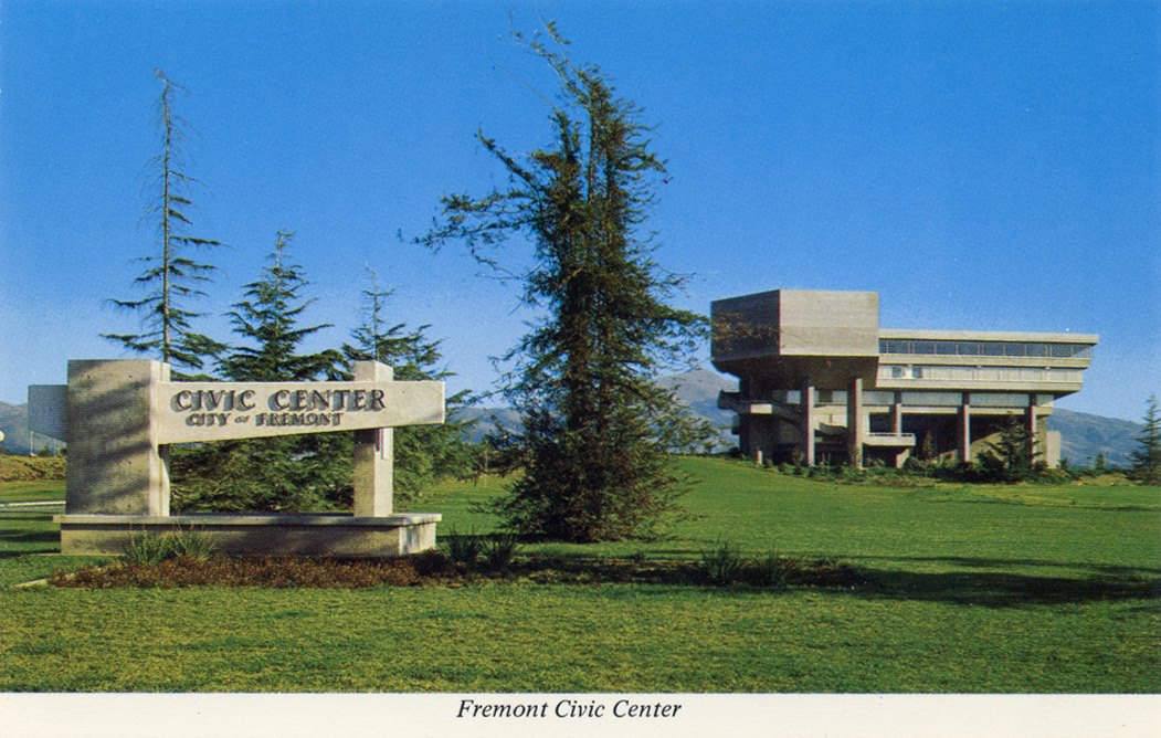 Un Paysage Moderne Usa Fremont Civic Center City Government