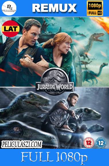 Jurassic World: 1&2 (2015-2018) Full HD REMUX 1080p Dual-Latino