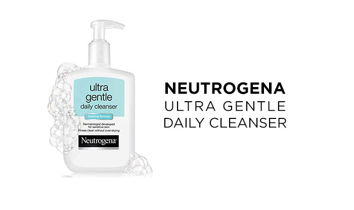 Neutrogena Ultra Gentle Daily Cleanser | 9 Best Face Cleanser After Exercise | NeoStopZone
