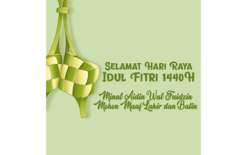 Libur Lebaran Selamat Hari Raya Idul Fitri 1440 H Jual Alat Absensi
