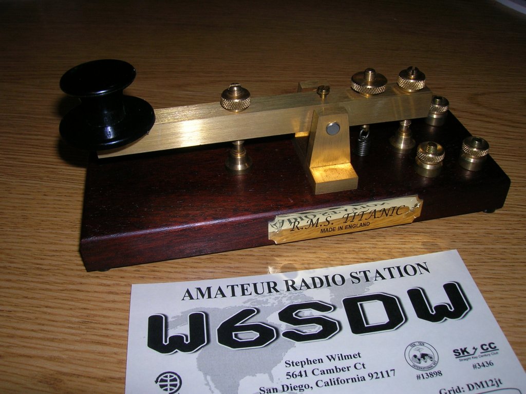 W7YV Ham Radio Straight Key Collection