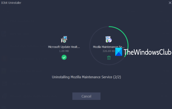 IObitUninstallerを使用したWindows10のプログラムとアプリの一括アンインストール
