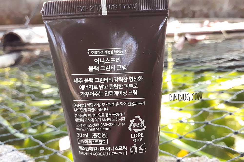 Innisfree Black Green Tea Cream Review HD Gallery
