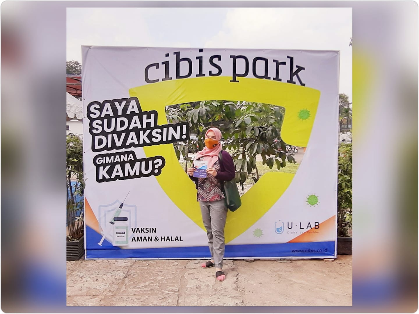 Pengalaman Vaksin SInovac Tahap Dua di Cibis Park Nurul Sufitri Travel Lifestyle Blog