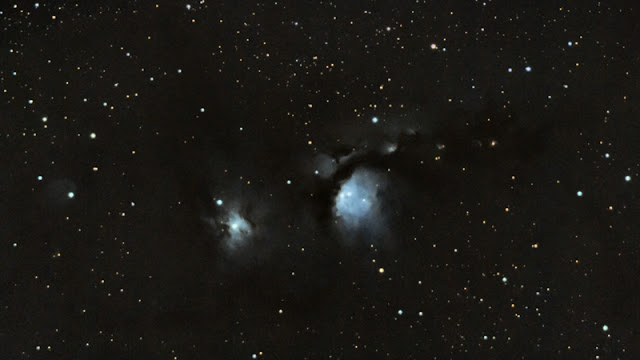 M78 Nebula taken with 80mm Telescope and unmodified Canon Xsi