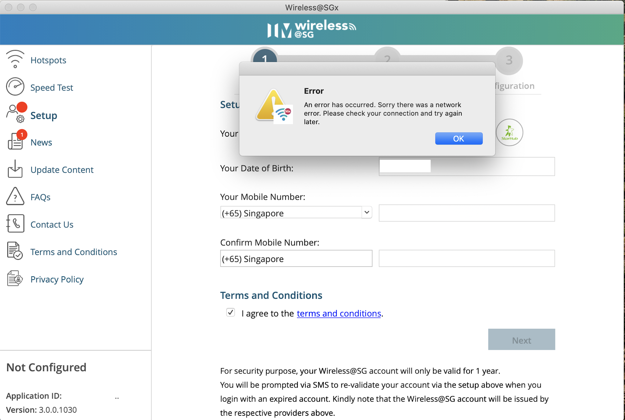 My Singapore My Home How to set up Wireless@SGx on your Mac computer