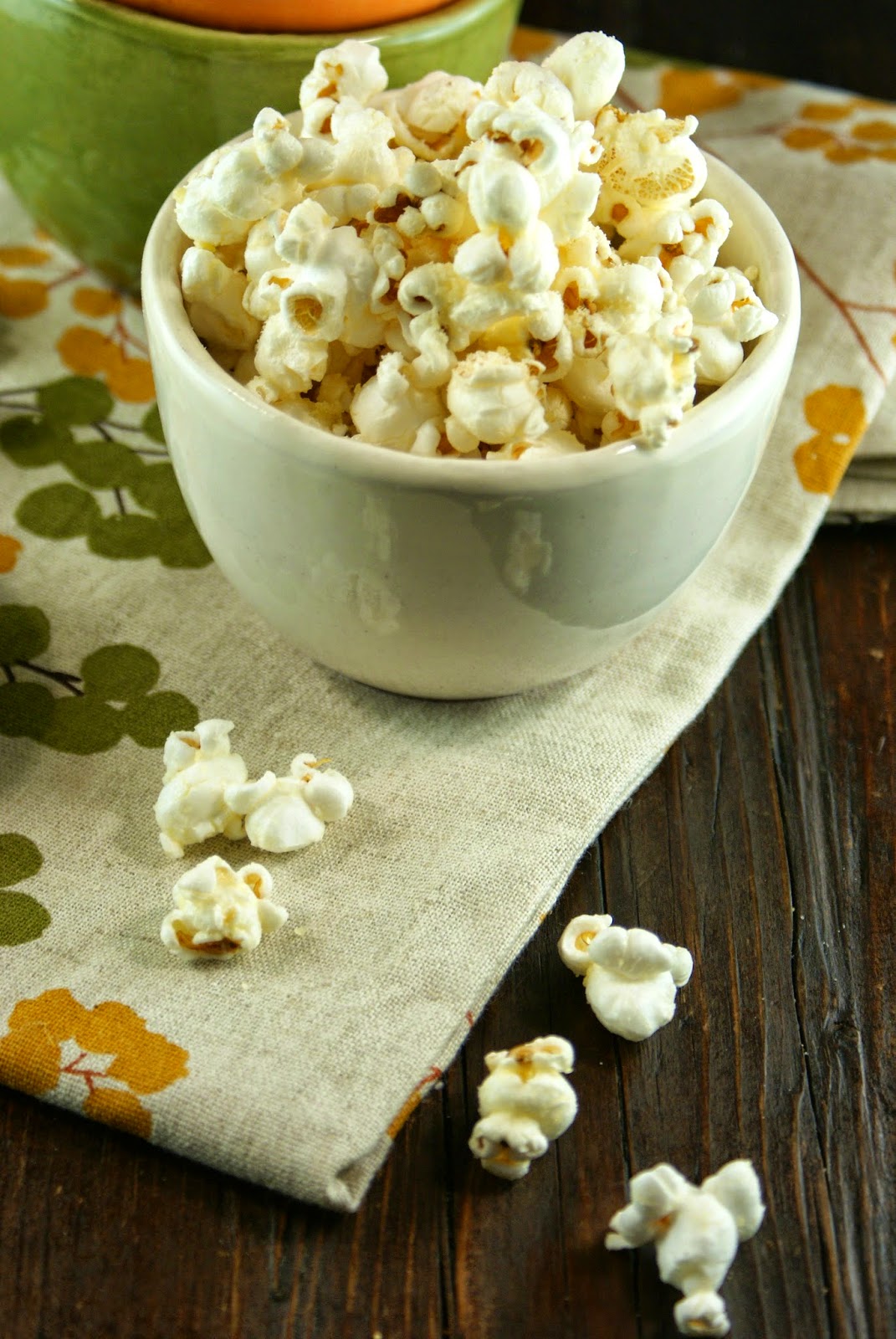 Authentic Suburban Gourmet: Chili Parmesan Popcorn | Secret Recipe Club