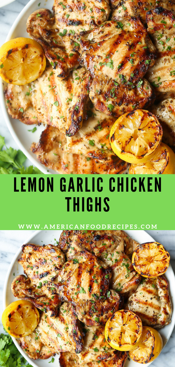 LEMON GARLIC CHICKEN THIGHS Recipe By Mom