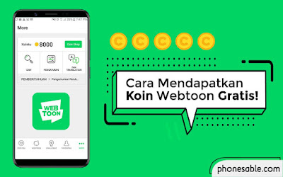 Cara Mendapatkan Koin Webtoon Gratis