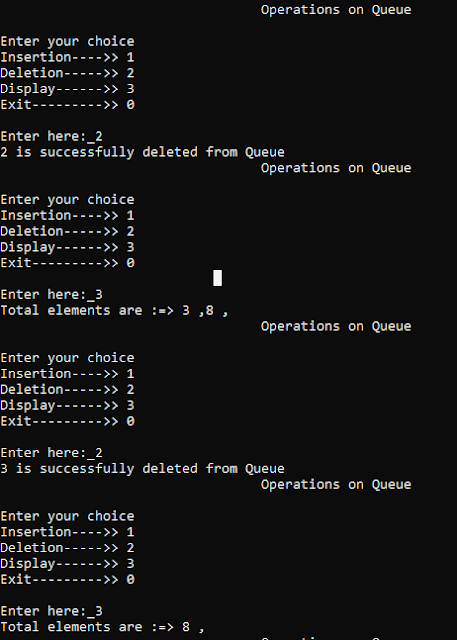 queue program in c | Tech With Code - Tech With Code