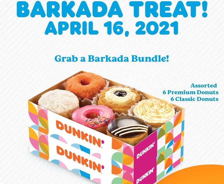 Manila Shopper Dunkin OneDay Barkada Bundle + FREE Delivery Promo