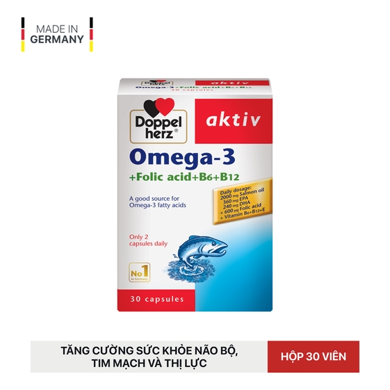 DẦU CÁ OMEGA 3 – DOPPELHERZ