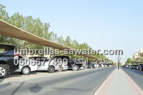 تركيب مشاريع مظلات مواقف سيارات في جميع مناطق المملكة