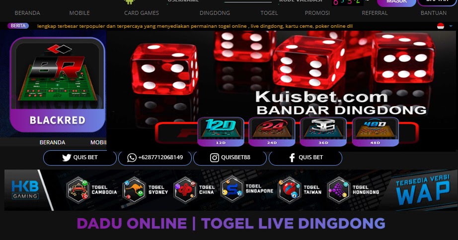 AGEN TOGEL ONLINE TOGEL DINGDONG DRAGON TIGER