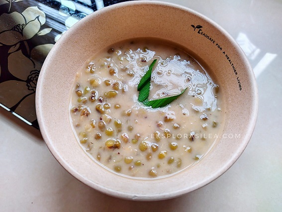 Resepi Bubur Kacang Hijau Mudah Disediakan