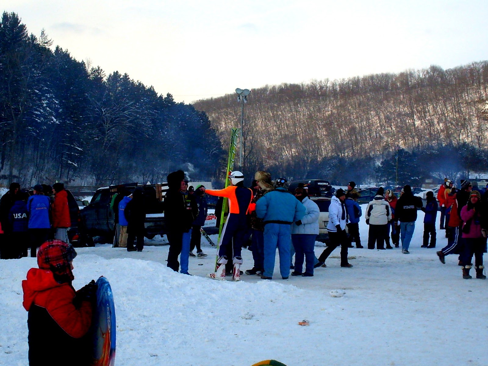 La Crosse, WI 2012/13 Snowflake Ski Jump in Westby, Wisconsin