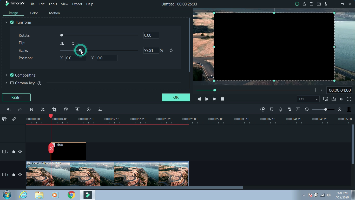 How to create blink and flicker effect on video with filmora(Watch)