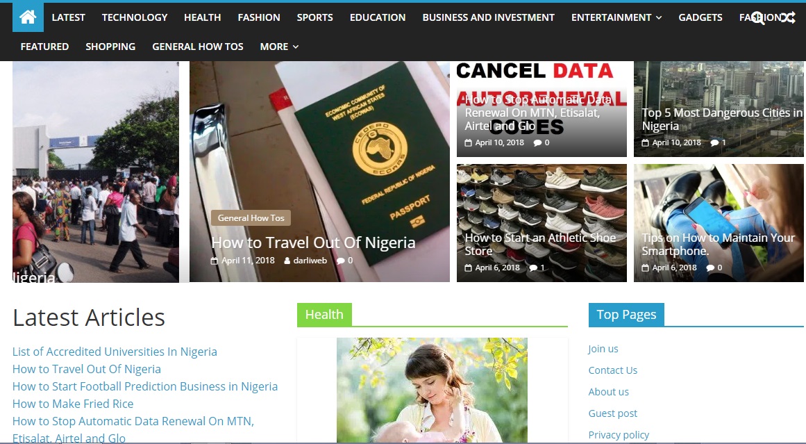 What You Need To Know About The Nigerian Online Guide. Information