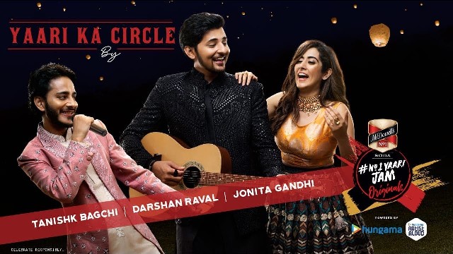 Yaari Ka Circle Lyrics Darshan Raval Jonita Gandhi yaari ka circle lyrics darshan raval