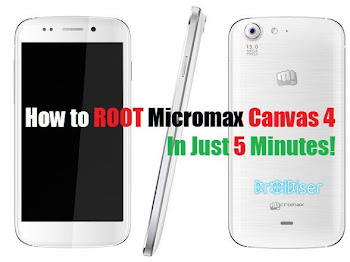 How to root Micromax Canvas 4 A210 in 5 minutes