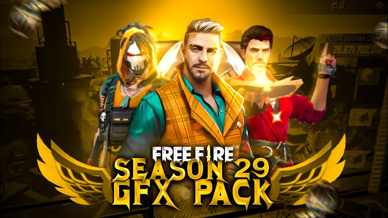 55+ FREE Garena Free Fire GFX Pack Templates | Free Download