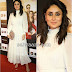 Kareena Kapoor White Self Design Salwar 