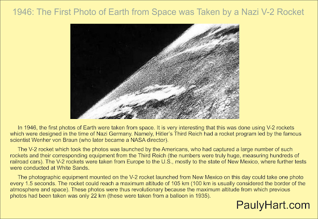 First Photo of Earth from "Space"