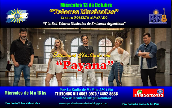 "PAYANA" en Telares Musicales!!