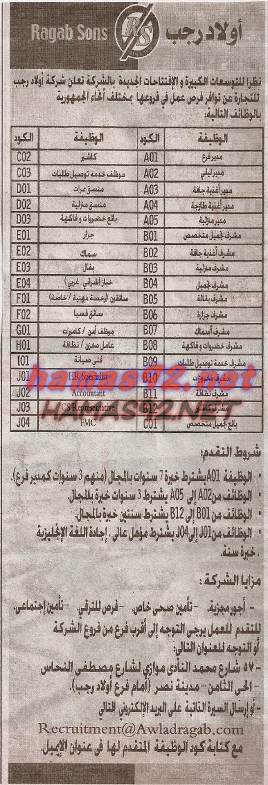 وظائف وزارة القوي العاملة في مصر , وظائف خالية اليوم للشباب المصري