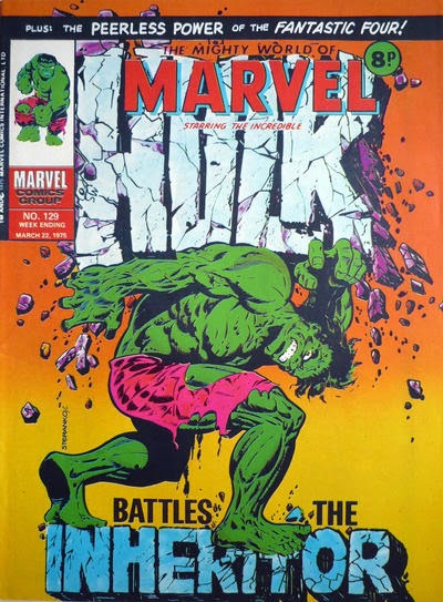 Mighty World of Marvel #129, Hulk vs the Inheritor