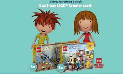 Minimax Klub Lego Creator Nyereményjáték