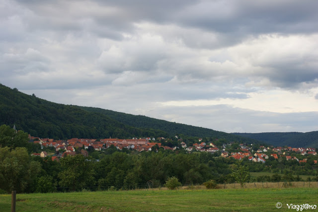 Vista sul Panorama di Oberbronn ed i Vosgi